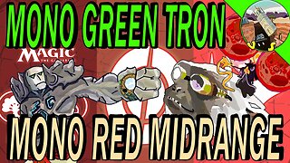 Mono Green Tron VS Mono Red Midrange｜Yeah I Called The Blood Moon ｜MTGO Modern League Match