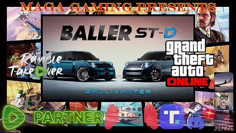 GTAO - Baller ST-D Week: Friday w/ RoiRatt and Takumi plus Official Rockstar GTAO Newswire and CalamityLynn in VC