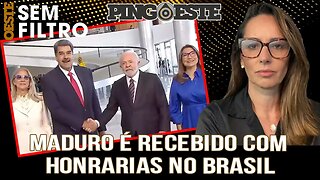 Maduro recebido com honrarias no Brasil por lula [ANA PAULA HENKEL]