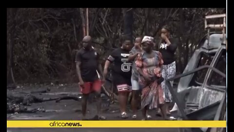 Video shows DEVASTATION: Explosion at Illegal Nigerian Refinery Kills 110