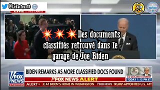 Des documents classifiés retrouvé dans le garage de Joe Biden