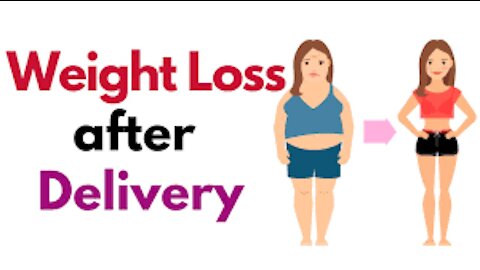 How can I loose weight after pregnancy