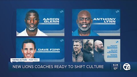 New Lions coaches ready to shift culture