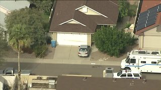 RAW: Aerials over Phoenix home where wife was found dead