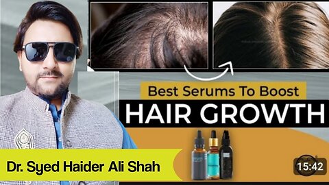 Hair Growth Serum 100% ( Harble ) Treatment of alopecia | Dr. Syed Haider Ali Shah