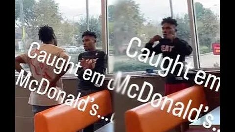 Dude Gets Stripped & Embarrassed Inside McDonalds After Getting Caught Wearing His Friends Clothes!