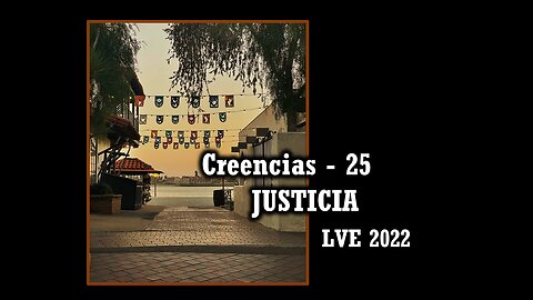 Creencias 25 - JUSTICIA