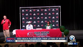 National Signing Day for Vero Beach High School