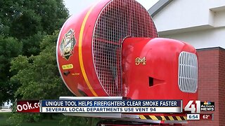 Lenexa Fire uses Vent 94 to get smoke out of large buildings