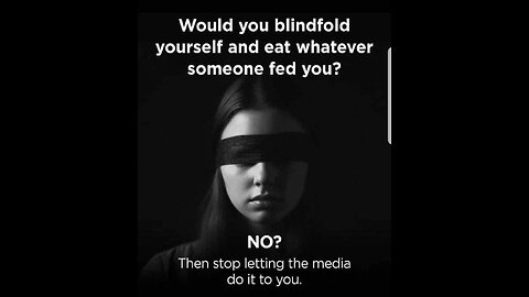 Would you blindfold yourself and eat whatever someone fed you?
