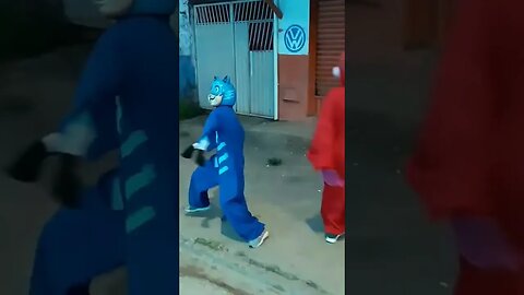 DANÇARINOS SUPER NINJAS DA CARRETA DA ALEGRIA FURACÃO, DANÇANDO FOFÃO, O MÁSKARA, BEN10 E PATATI