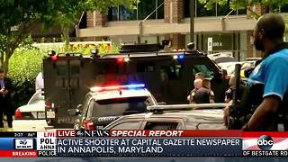 Multiple people shot at Annapolis, Maryland newspaper office
