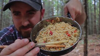 Campfire Cooking: Pot Hanger Stir Fry