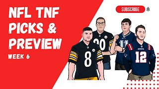 NFL TNF Picks & Preview - Week 6 - Hit The Books Podcast