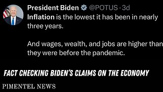 Fact Check: Biden wants to take credit for the good data but not the bad data