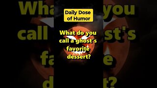 "What do you call a ghost's favorite dessert?" #shorts #Funny #Subscribe