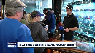 Buffalo fans excited for Bills playoff berth