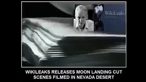 Moon landing cut scenes from Nevada desert