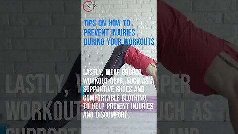 Tips on how to prevent injuries during your workouts #shorts
