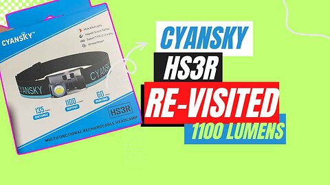 CyanSky HS3R headlamp revisited