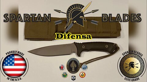 Spartan Blades DIFENSA IN S45VN! Like Share Subscribe!