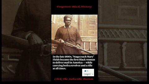 "Stagecoach Mary" Fields | Forgotten Black History