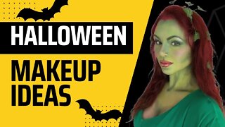 Halloween Make up Ideas... am I poison Ivy or She Hulk.. The World May Never Know