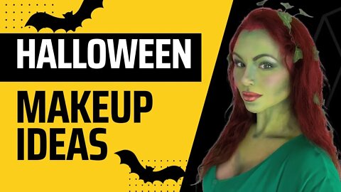 Halloween Make up Ideas... am I poison Ivy or She Hulk.. The World May Never Know