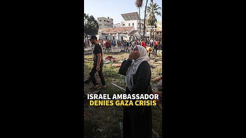 Israel Ambassador Denies Gaza Crisis