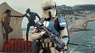 Shoretroopers On Beach Resort Planet Scenes - Star Wars | Andor