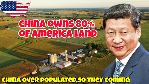 CHINA OWNS HALF OF AMERICA LAND AND SCHOOLS, IS THIS WHY AMERICA BOW DOWN TO THEM