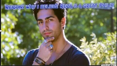 Why i believe Reza Diako is a great Philip- heart felt observation and a deep personal analysis