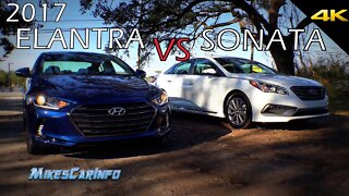 Ultimate Comparison: 2017 Hyundai Elantra vs Sonata