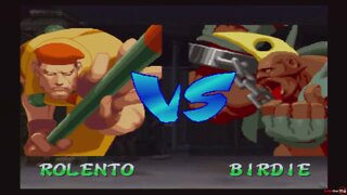 Street Fighter Alpha 2 | Rolento Arcade Mode