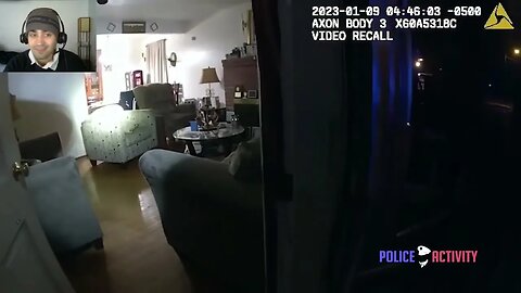 Bodycam Footage of SWAT Officer Shooting Armed Man During Narcotics investigation Reaction