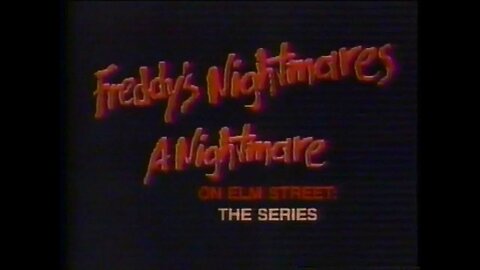 FREDDY'S NIGHTMARES (1989) Intro [#thriftrips #VHSRIP #theVHSinspector]