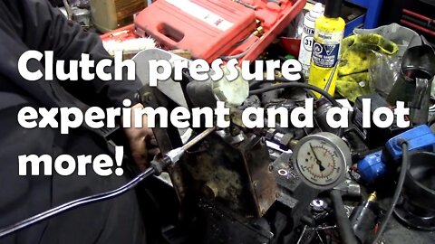 So what sort of pressure can you get from a clutch master cylinder? AND much more!