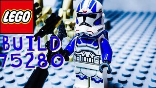 LEGO Star Wars 501st Legion Clone Troopers 75280 Timelapse Build #lego #legobuild #legostarwars