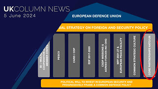 EU Military Unification: NATO Plans To Get Troops To The Front Line - UK Column News