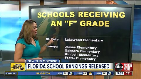 2019 grades released for Florida schools