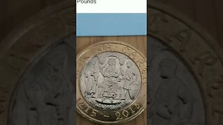 #2015 #Magna #Carta #£2 #Circulated #Two #Pounds #Coin @ #ChangeChecker com #coins #coincollecting