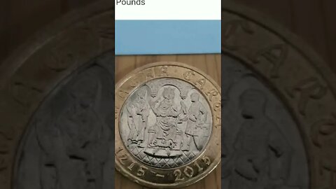 #2015 #Magna #Carta #£2 #Circulated #Two #Pounds #Coin @ #ChangeChecker com #coins #coincollecting