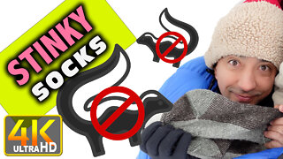 How To Prevent Smelly Socks Camping Hiking Camping (4k UHD)