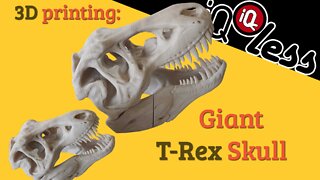 3D Printing: Giant T-Rex Skull