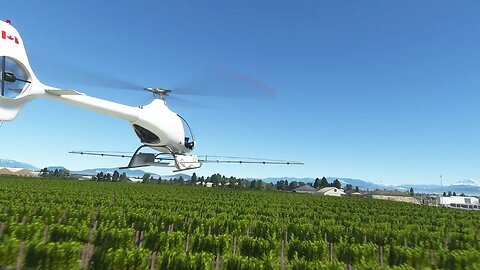 Spraying Grapes in the Cabri! | Microsoft Flight Simulator