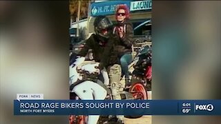 Road rage bikers sought by police