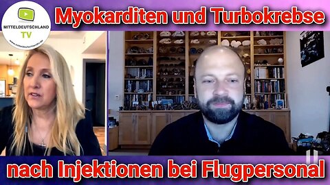 Laura-Lynn Tyler Thompson spricht mit Dr. Makis über Myokarditen und Turbokrebs bei Flugpersonal