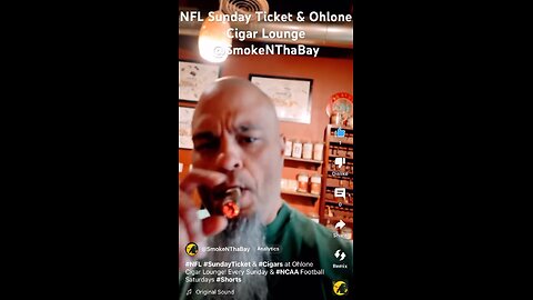 #NFL #SundayTicket & #Cigars at Ohlone Cigar Lounge! Every Sunday & #NCAA Football Saturdays #Shorts