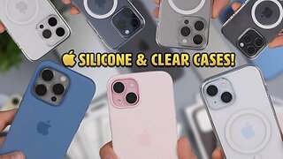 Apple iPhone 15 Silicone & Clear Cases Review! Worth It?
