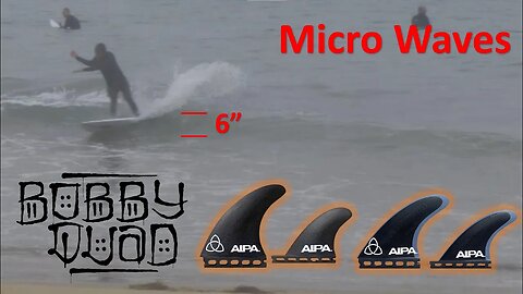 CI Bobby Quad Surfboard Review in Micro Sized Waves